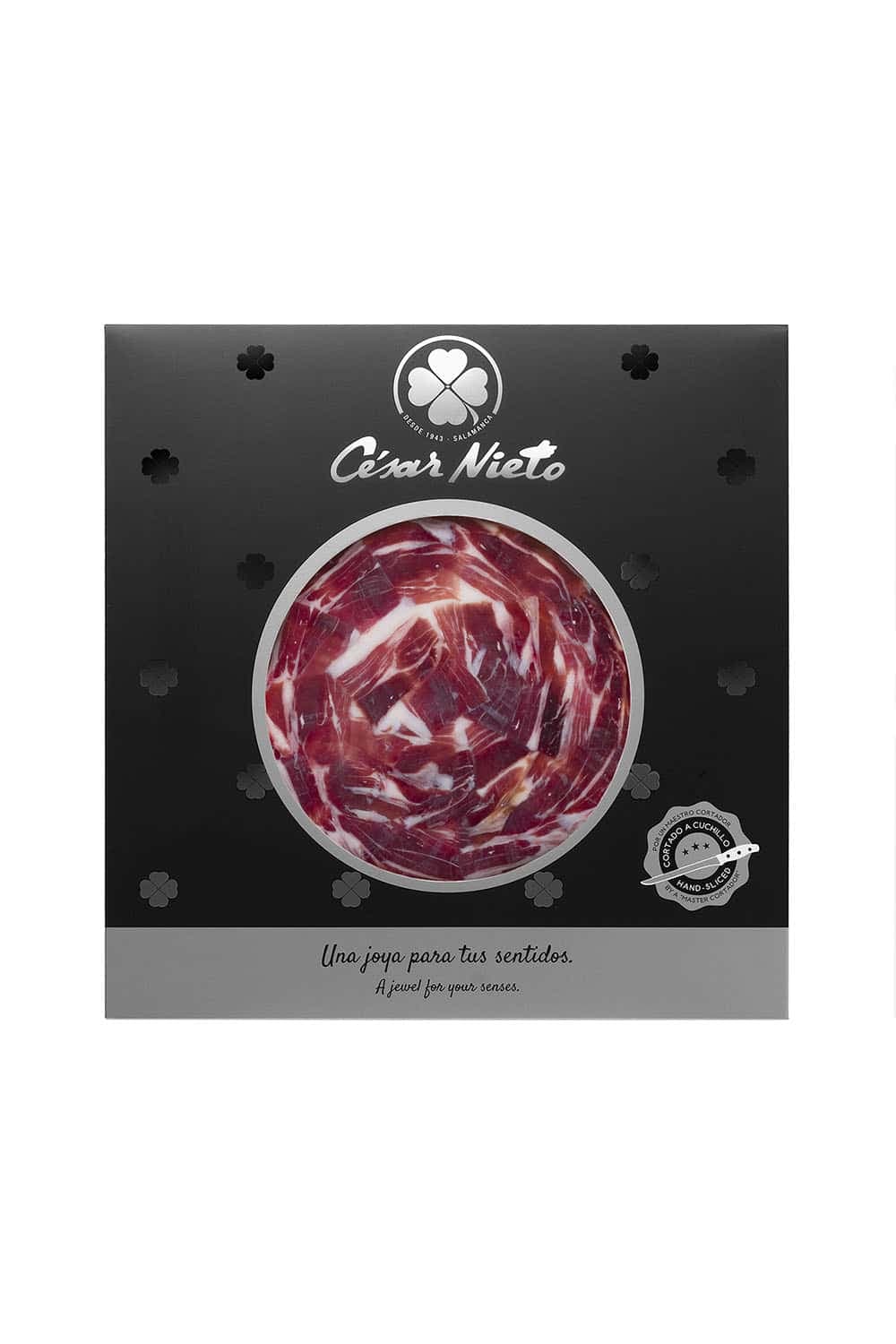 Paleta de Cebo de Campo 50% loncheada a cuchillo · Formato hostelería
