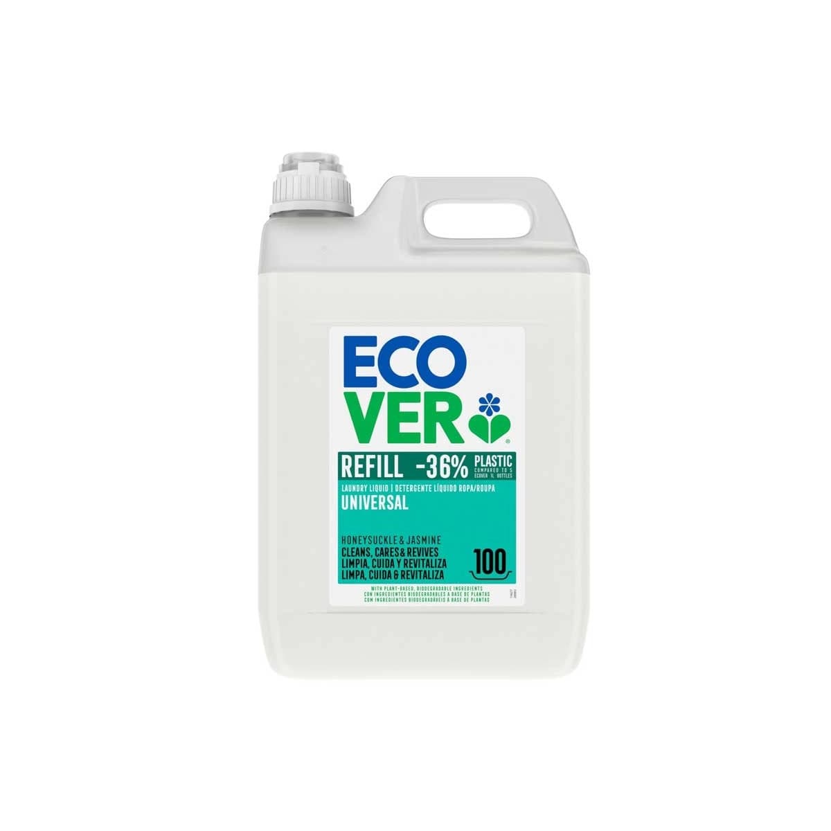 Detergente liquido universal para ropa 5L Ecover