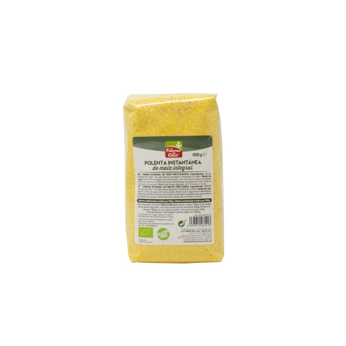 Polenta integral instantanea bio 500 g La Finestra