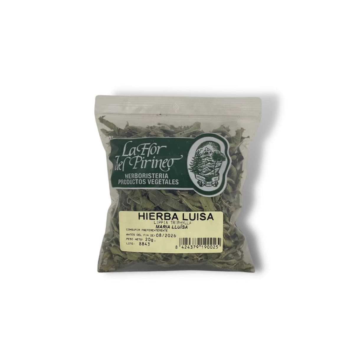 Hierba luisa hoja 20g La flor del Pirineo