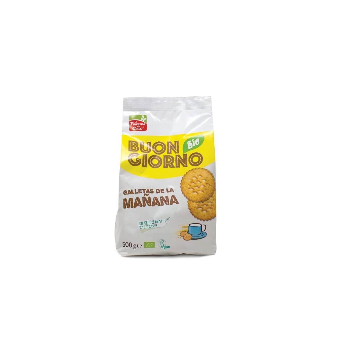 Galletas de trigo de la mañana bio 500g La Finestra