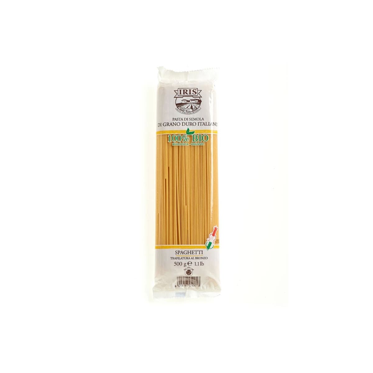 Espaguetis de trigo BIO 500 g IRIS