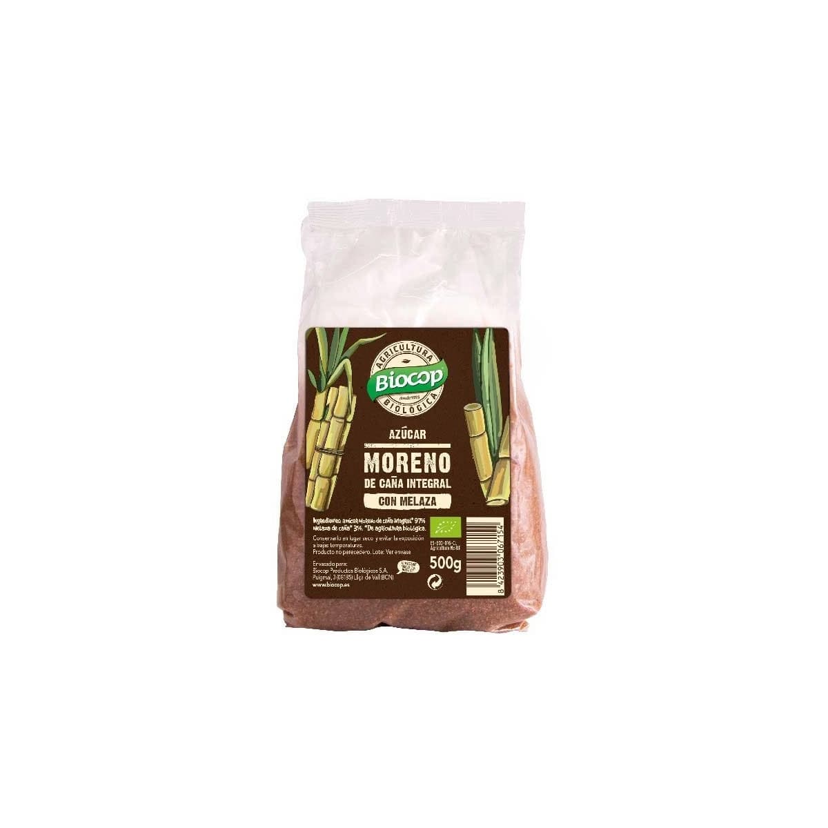 Azucar moreno caña integral con melaza 500g Biocop