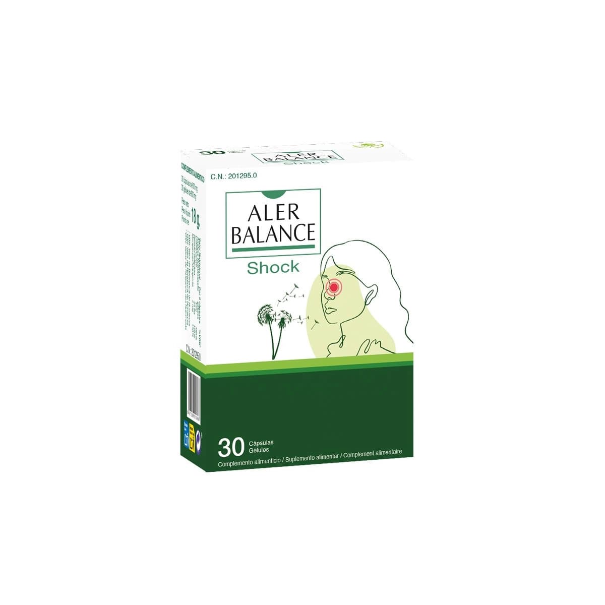 Alerbalance Shock 30 capsulas Bioserum