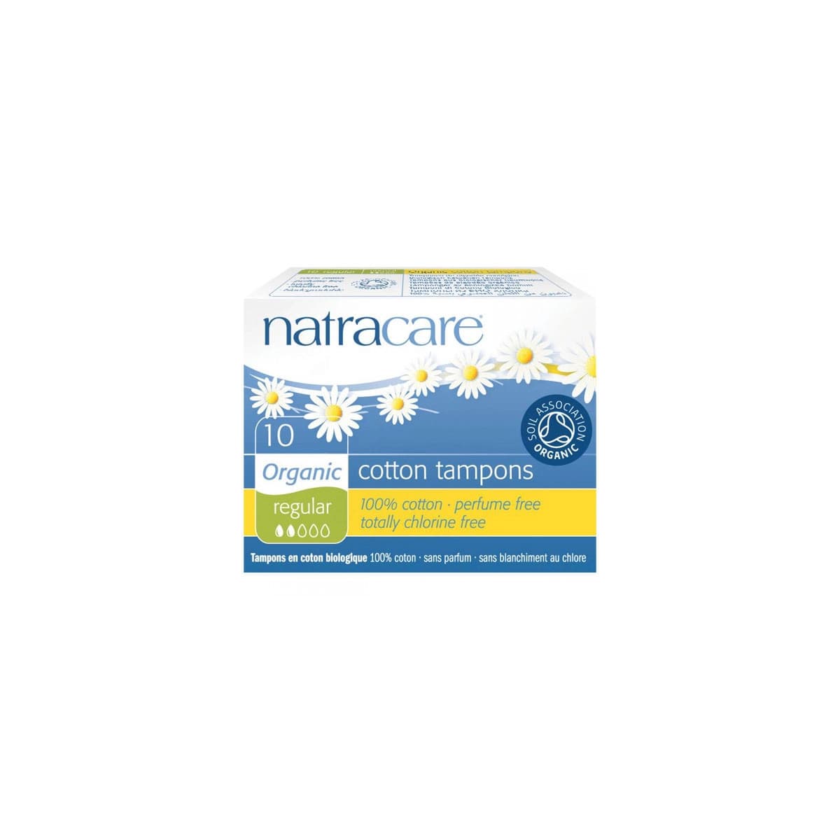 Tampón regular sin aplicador bio 10 und. Natracare