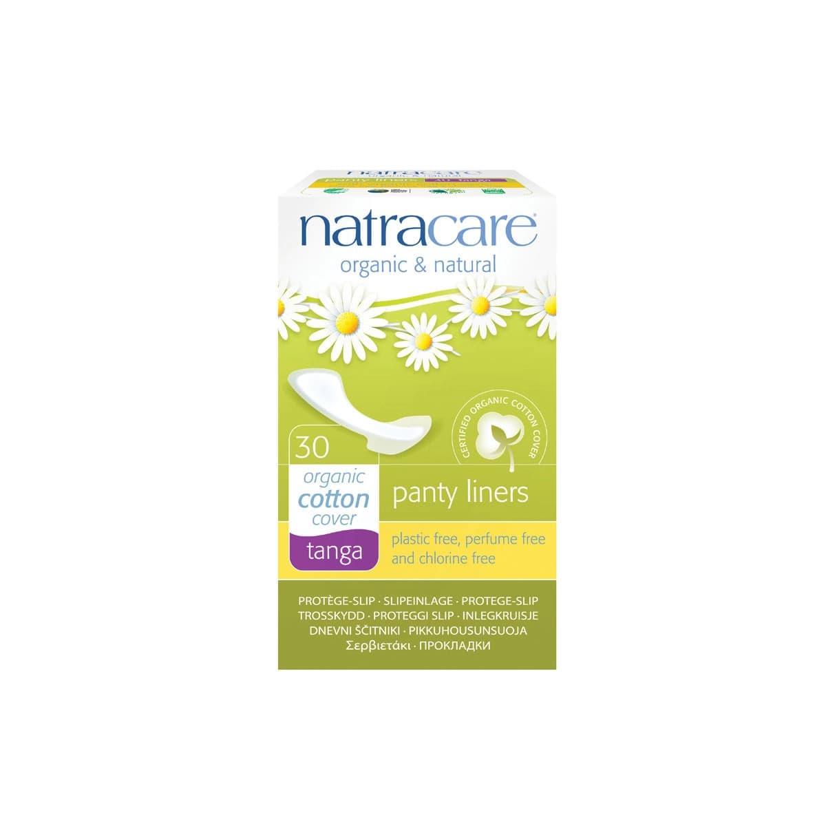Salvaslip tanga Bio 30 unidades Natracare