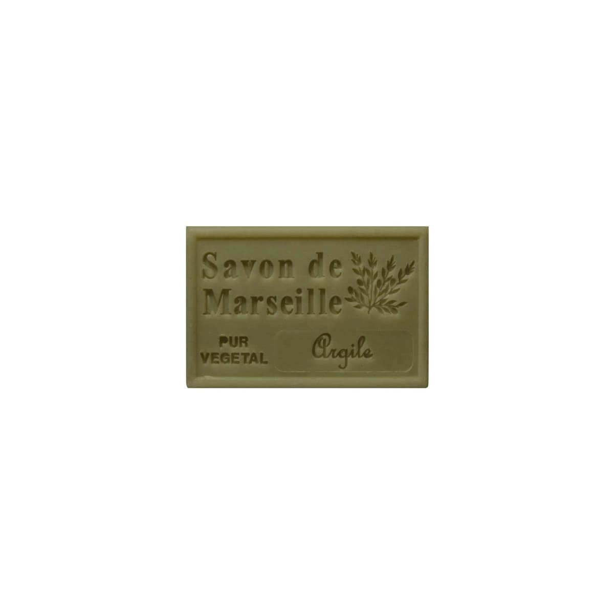 Jabon de marsella Arcilla verde 125g Savonnerie