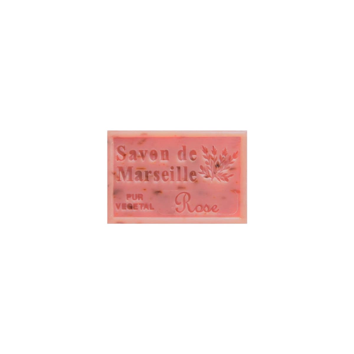 Jabon de marsella Petalos de Rosa 125g Savonnerie