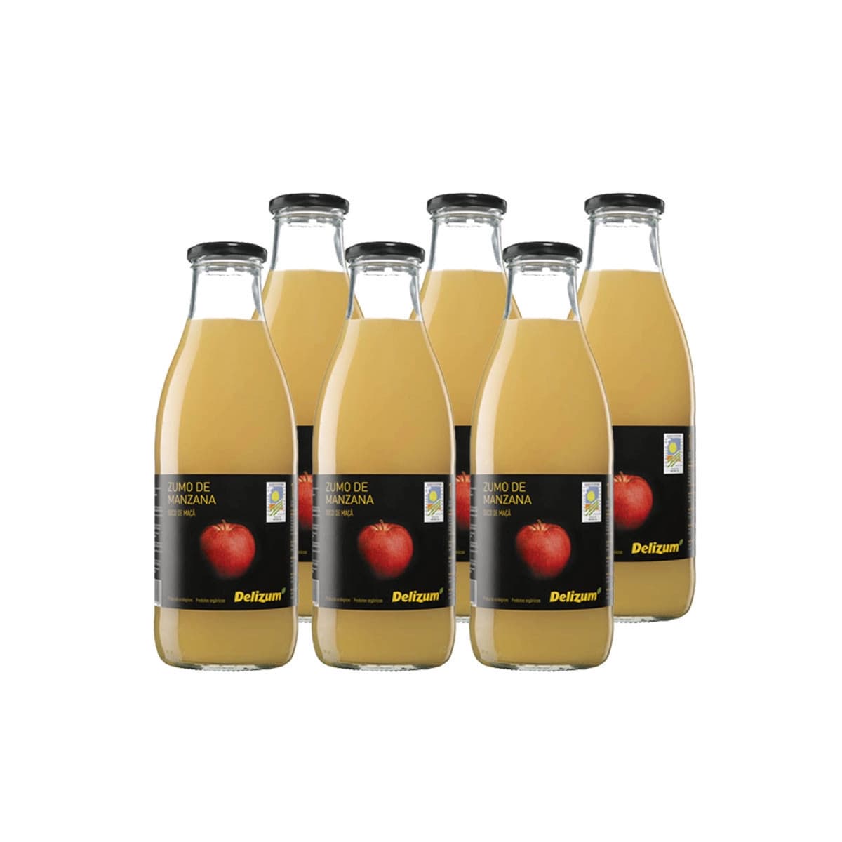 Zumo de Manzana bio 6x750ml Delizum