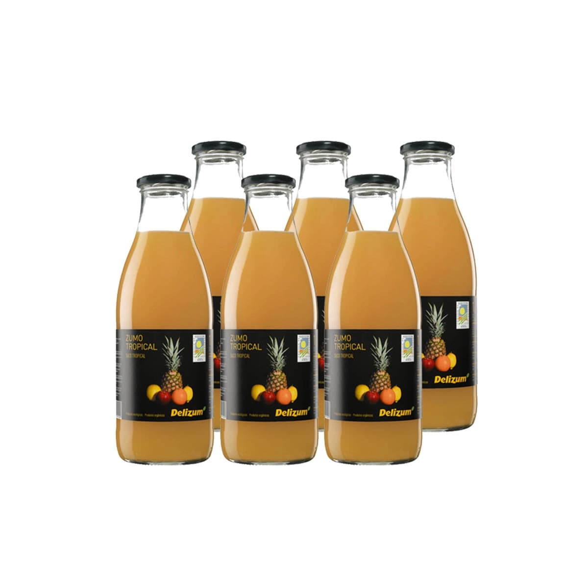 Zumo de Tropical bio 6x750ml Delizum