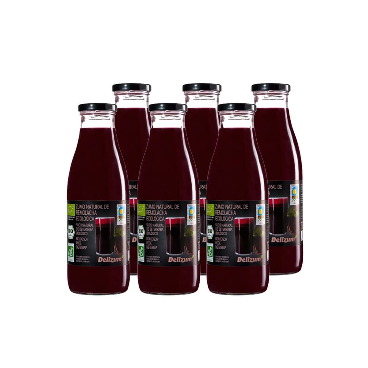 Zumo de Remolacha natural bio 6x750ml Delizum