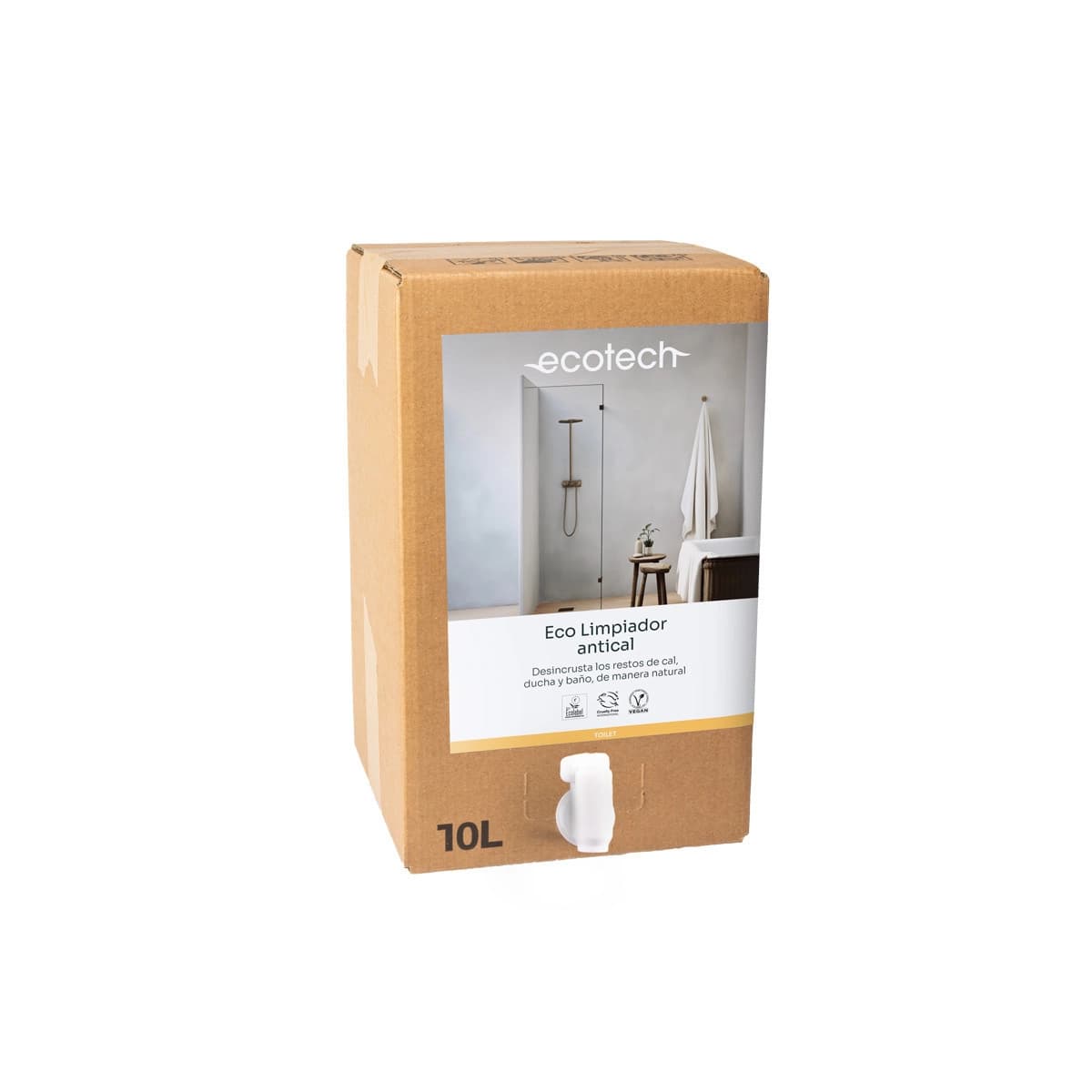 Limpiador Antical (ducha) 10 L Ecotech