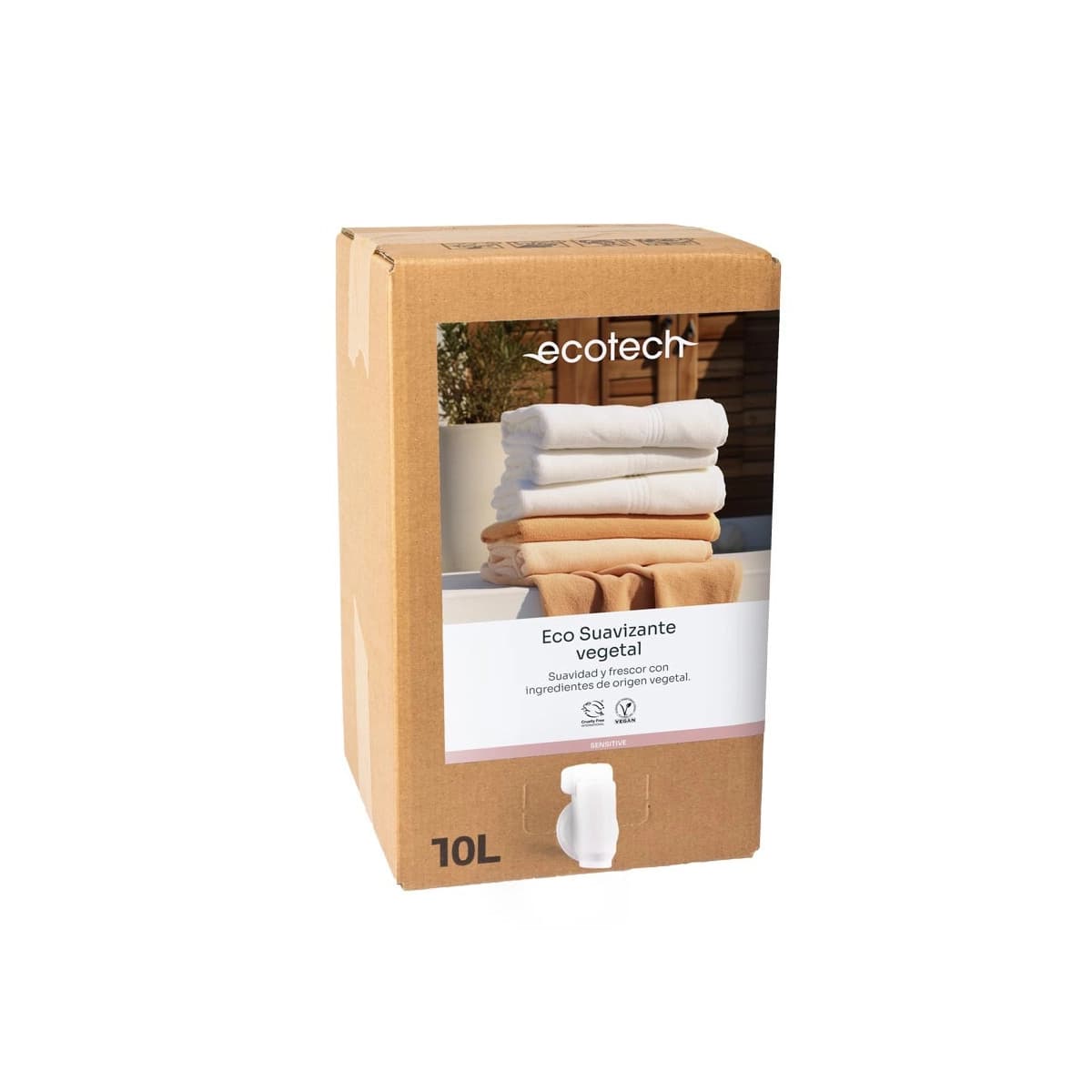 Suavizante Concentrado Sensitive Eco 10L Ecotech