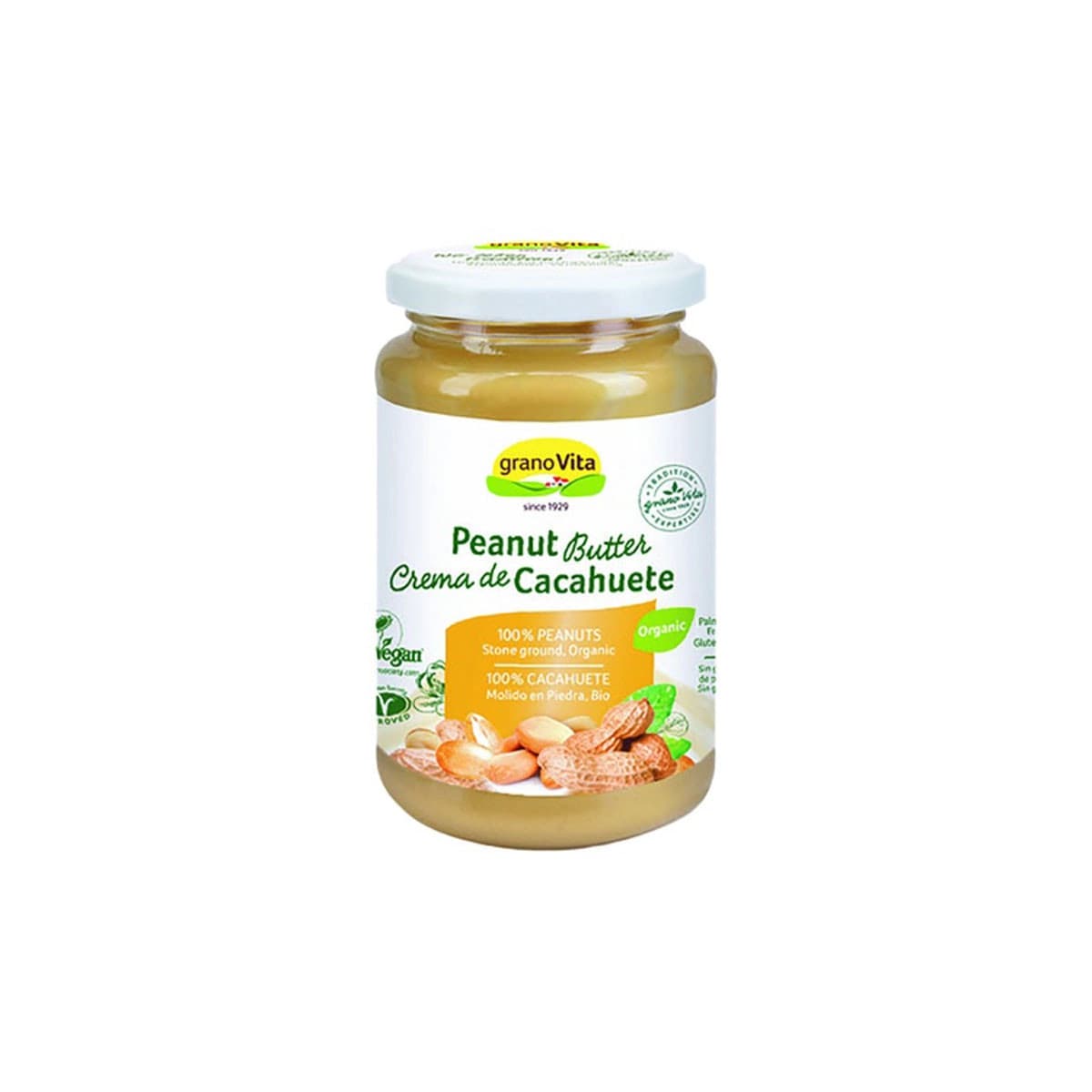 Crema de Cacahuete Bio 350g Granovita