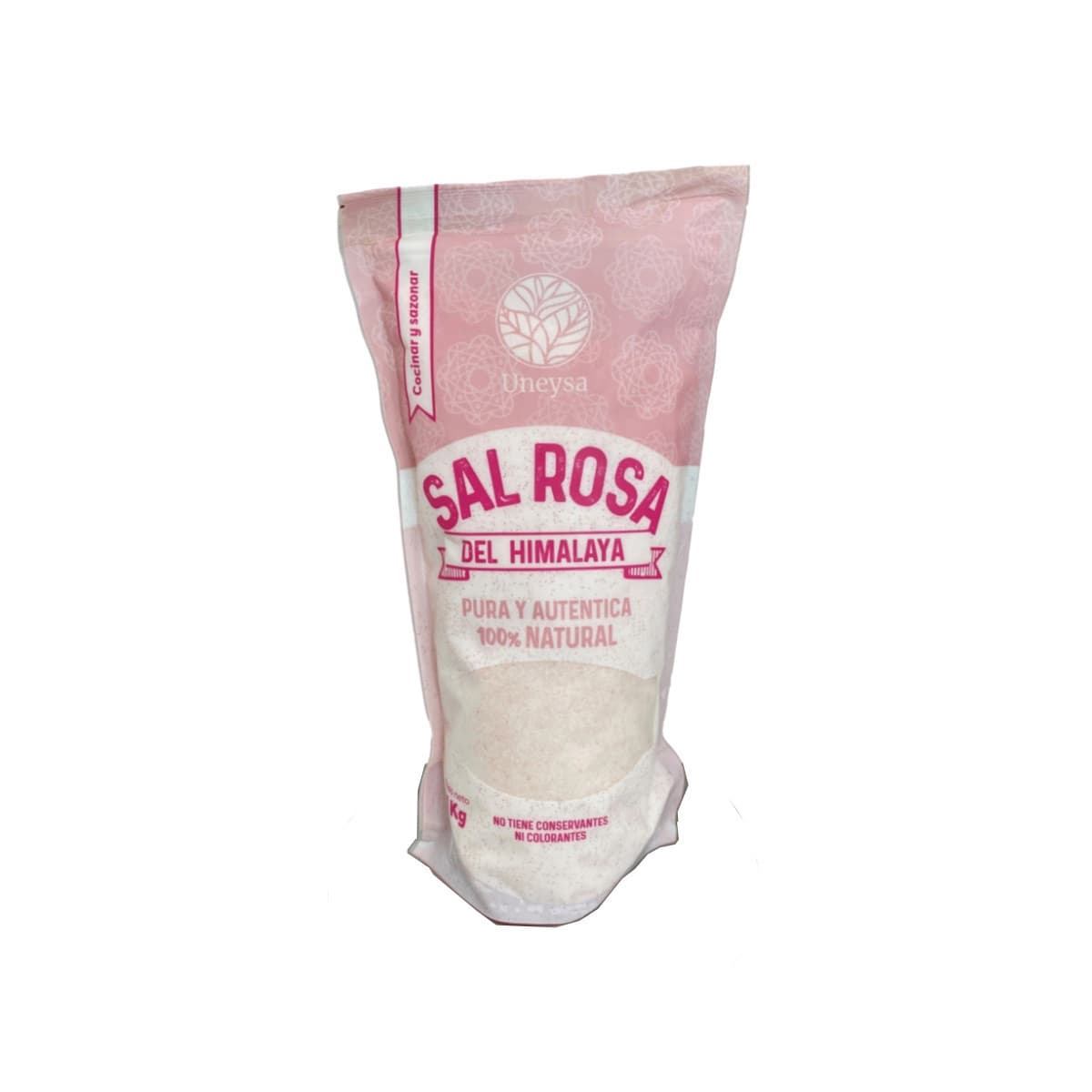 Sal rosa del Himalaya fina 1kg Uneysa