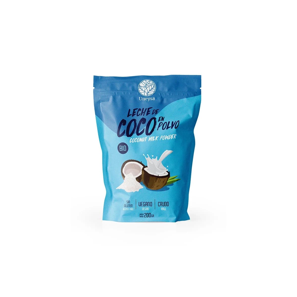 Leche de coco en polvo Bio 200g Uneysa