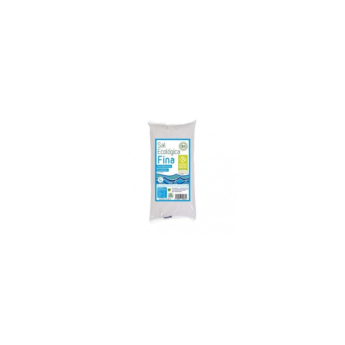 Sal fina ecológica delta de ebro 1kg Sol Natural