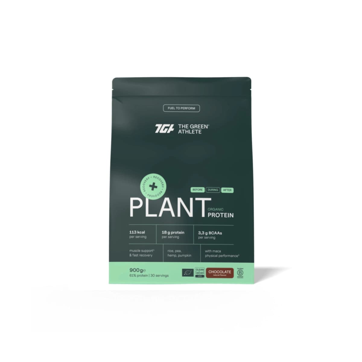 Plant protein chocolate Vegan Bio 900 g TGA