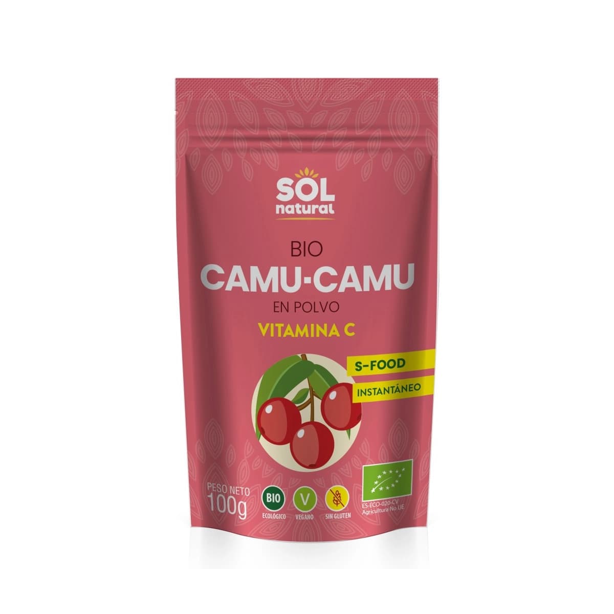 Camu camu en polvo Bio 100 g Sol Natural