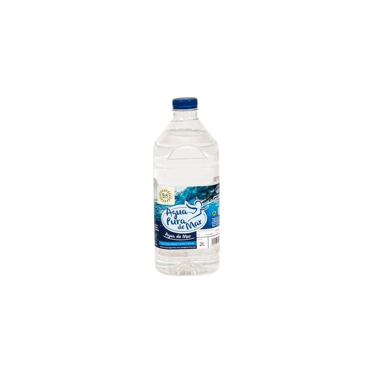 Agua de mar botella 2L Sol Natural