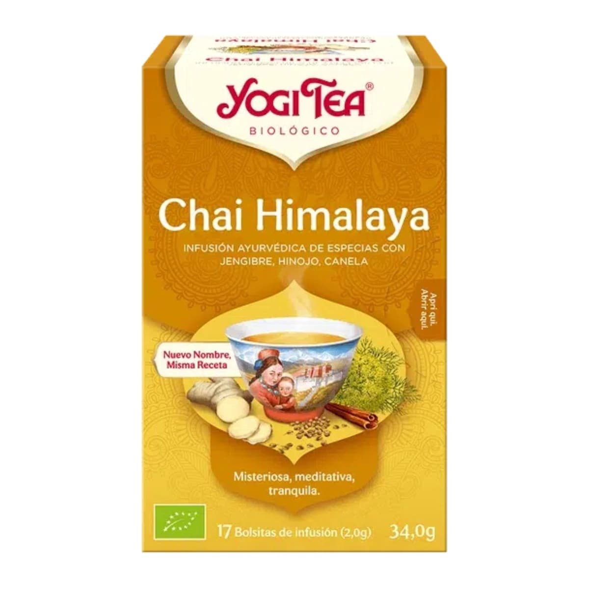 Yogi Tea Chai Himalaya 17 filtros BIO