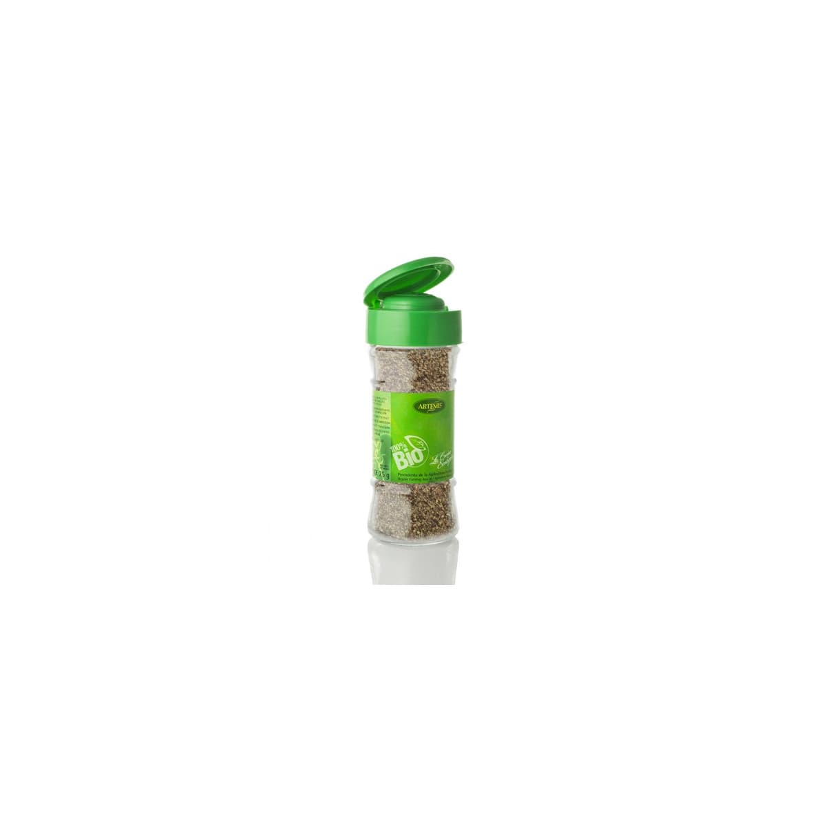 Pimienta negra molida bio 38g Especias Artemis