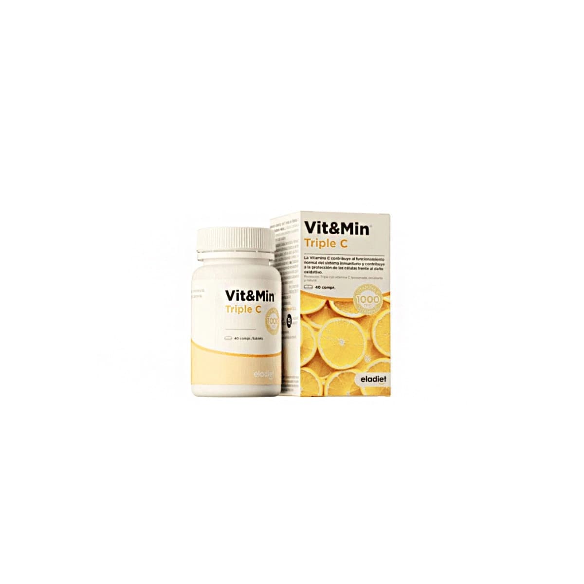 Vit&Min Triple C 40 comprimidos Eladiet