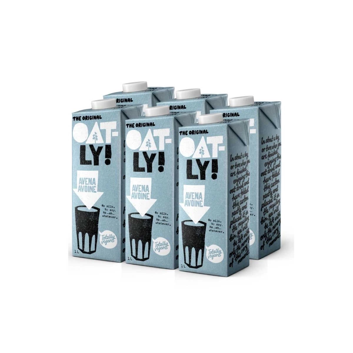 Bebida de avena 6x1L Oatly