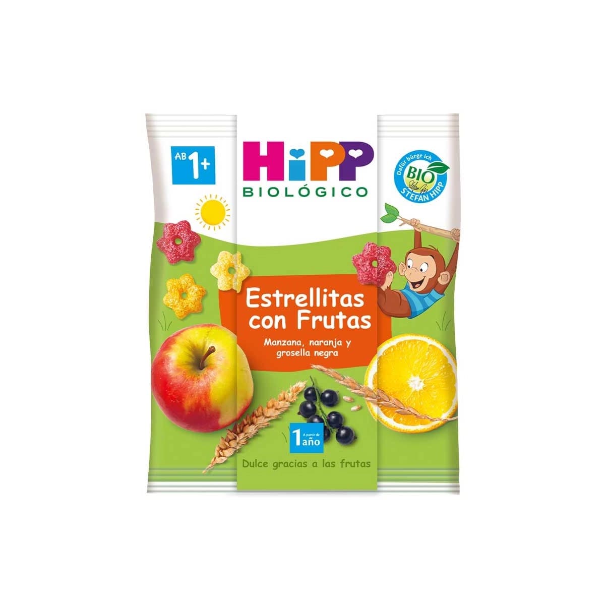 Estrellitas con frutas bio 30g Hipp