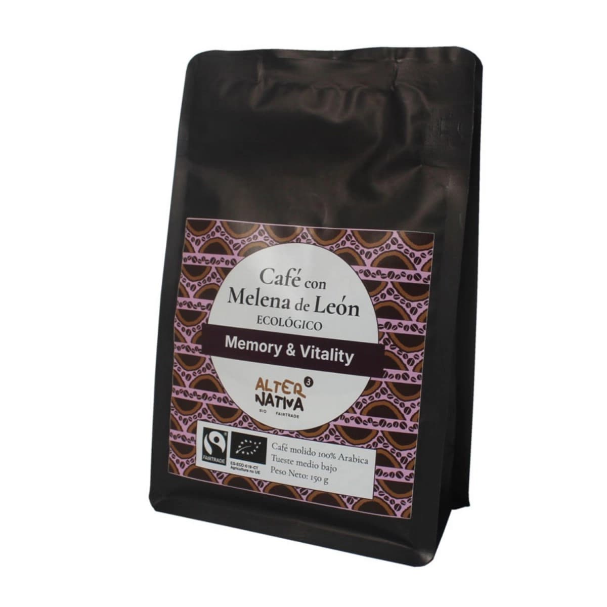 Cafe con Melena de Leon molido Bio 150g Alternativa3