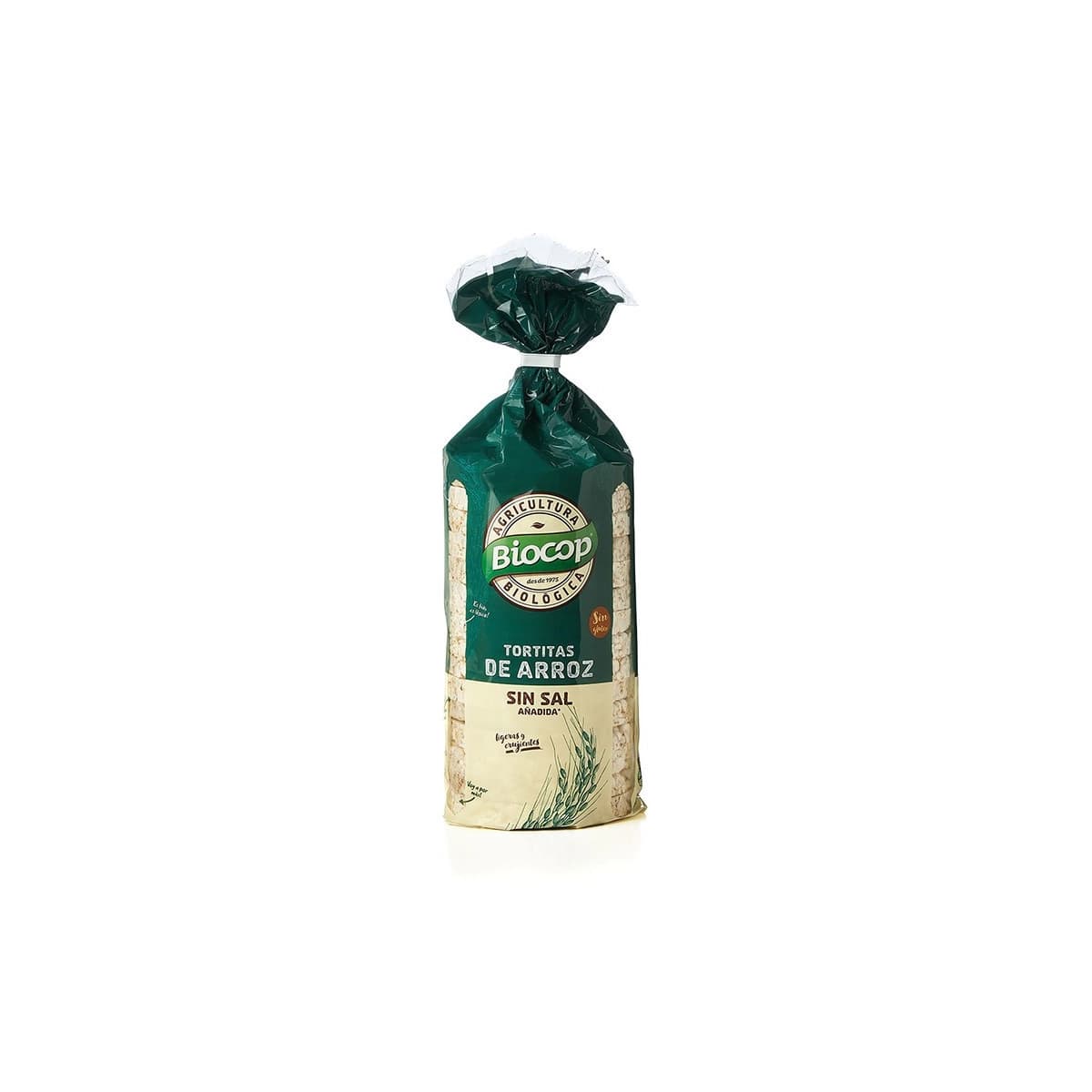 Tortitas de arroz sin sal bio 200 g Biocop
