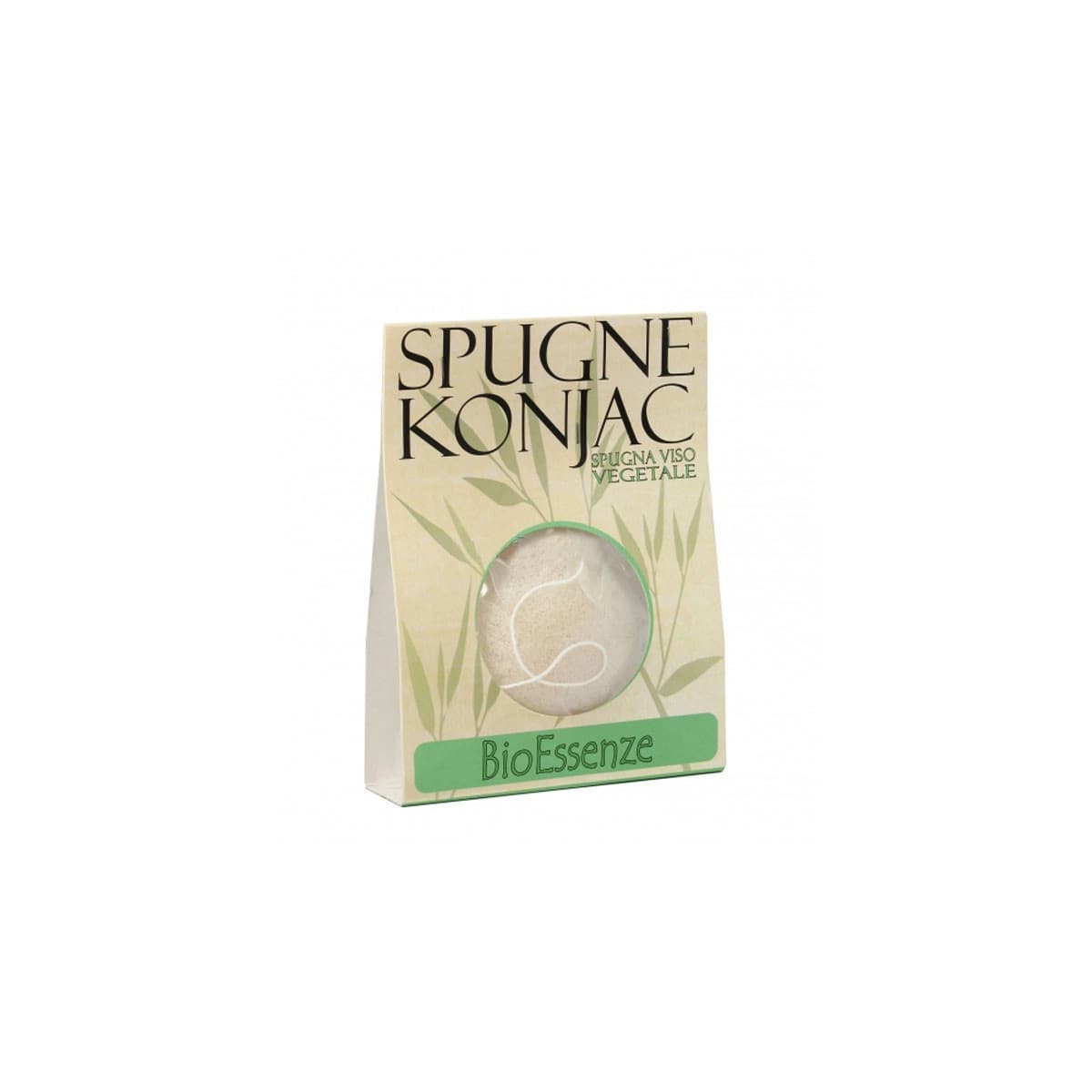 Esponja baño Konjac blanca Bio Essenze