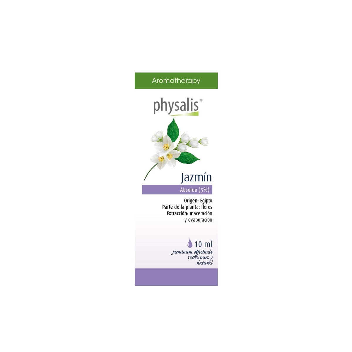 Aceite esencial de jazmin 10ml Physalis