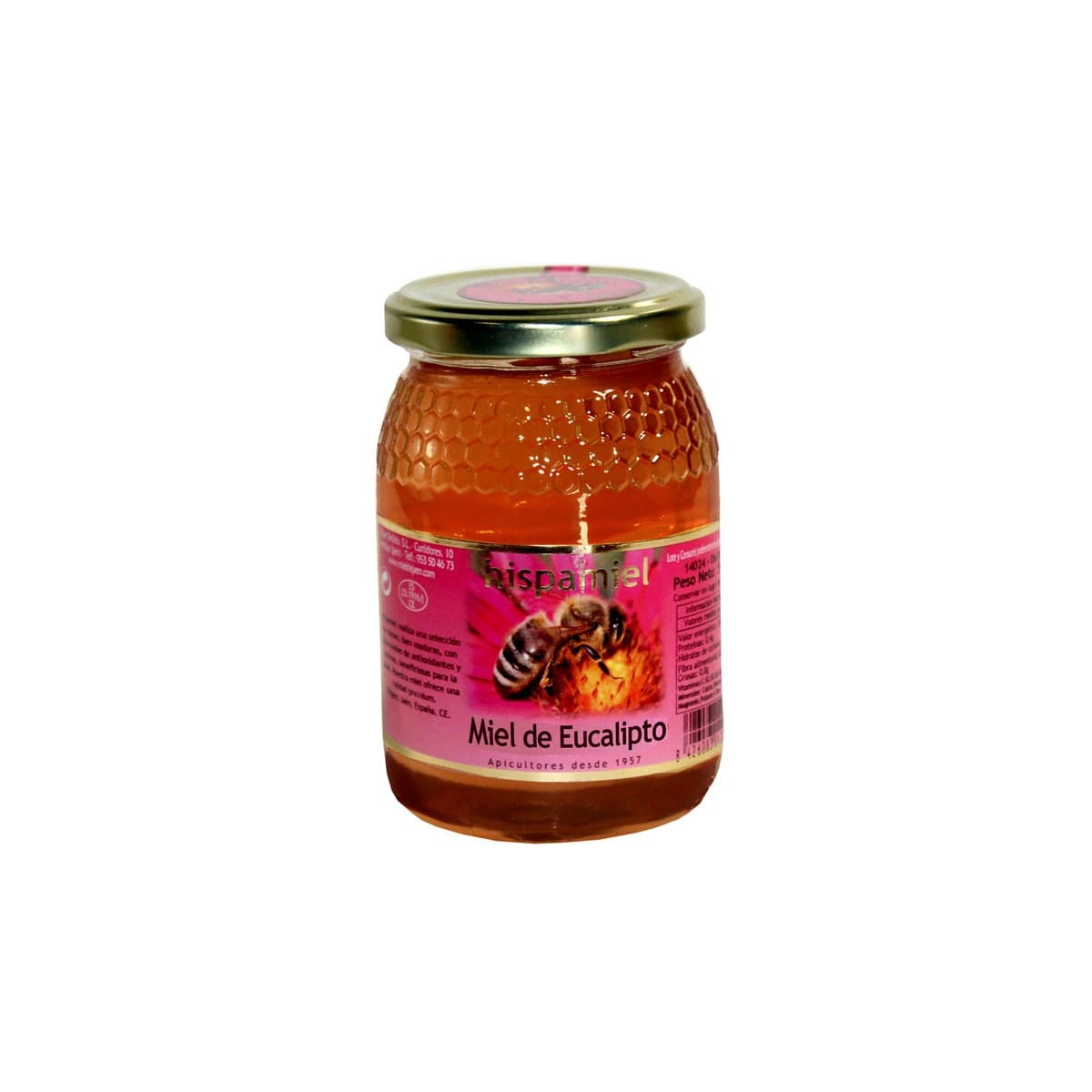 Miel de eucalipto 500g Hispamiel