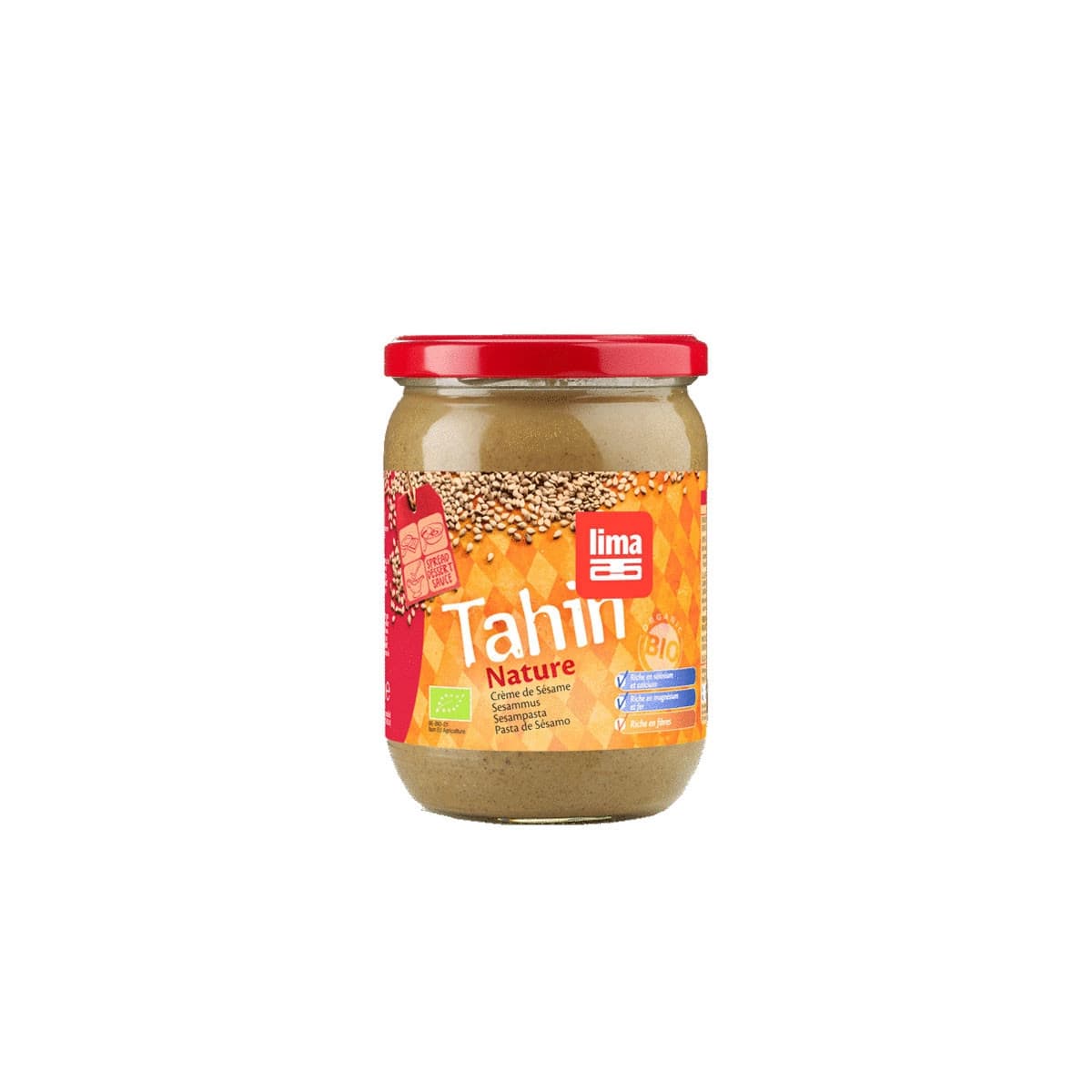 Tahin sin sal bio 500g Lima