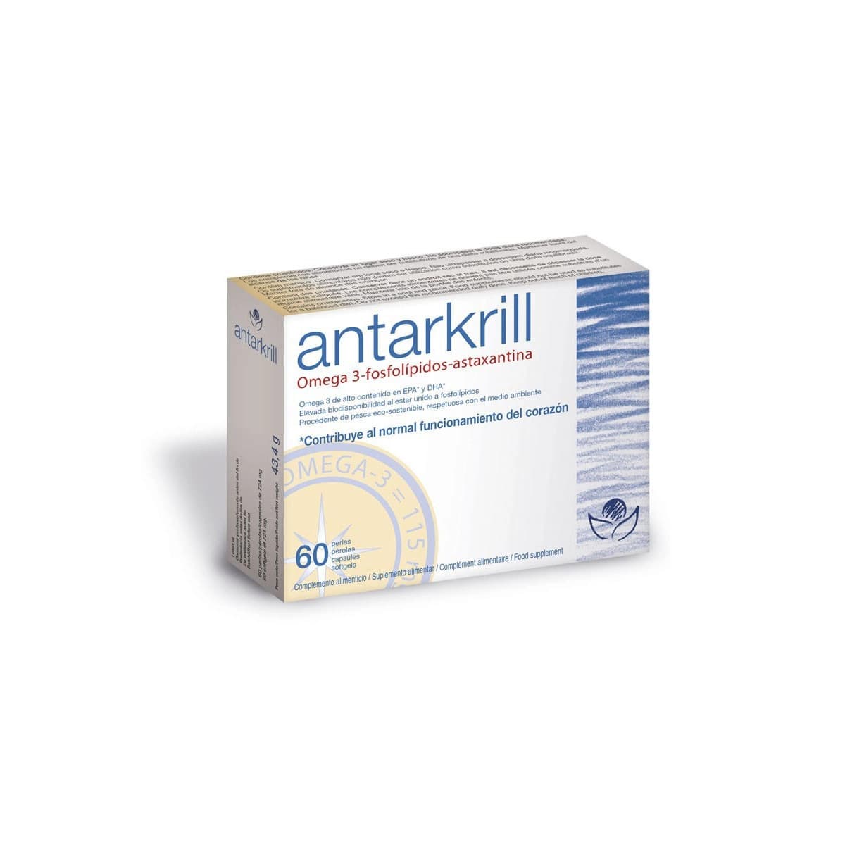 Antarkrill (omega 3) 60 perlas Bioserum