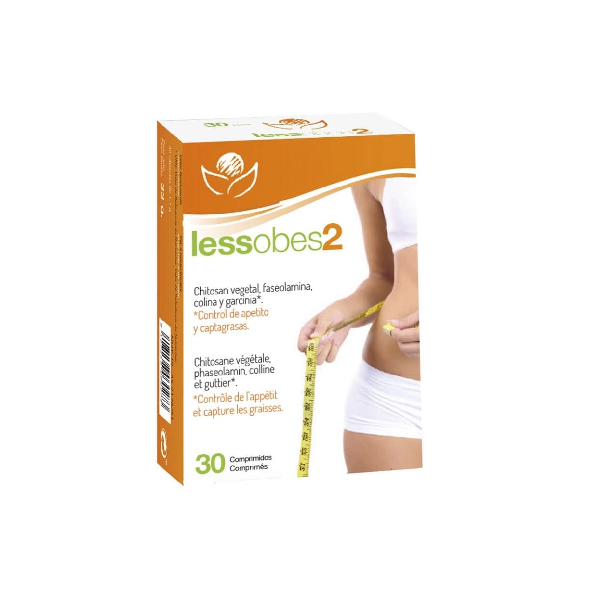 Lessobes 2 Control Calorias 30 comprimidos Bioserum