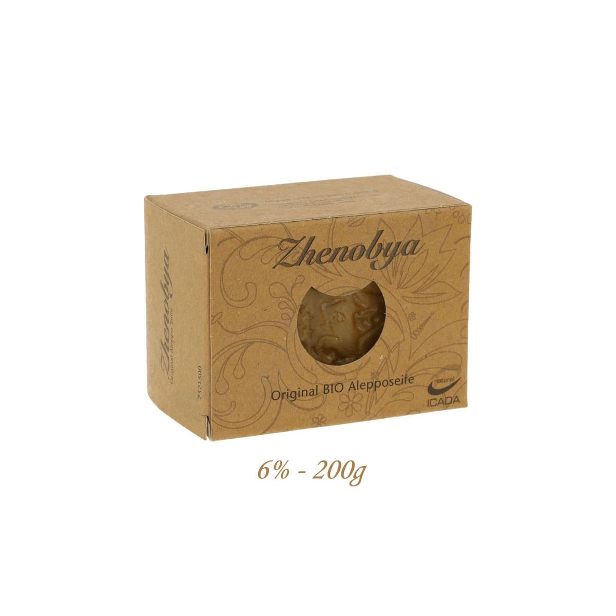 Jabon de Alepo 94% - 6% 200g Zhenobya