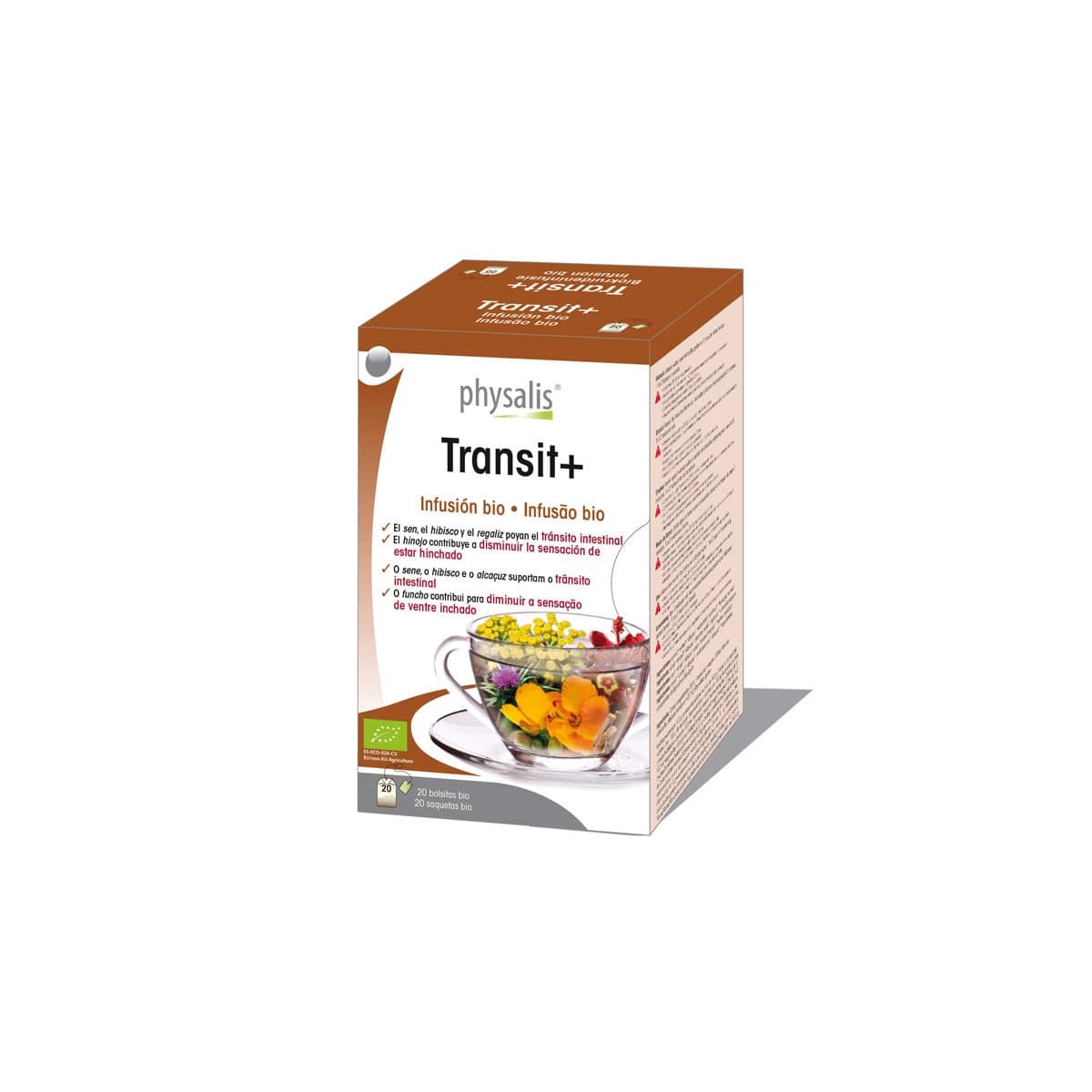 Transit infusion bio 20 filtros Physalis