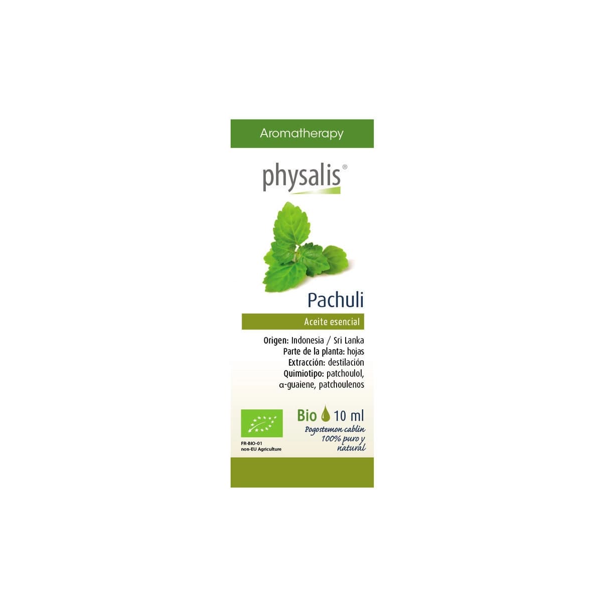Aceite esencial de pachuli bio 10 ml Physalis