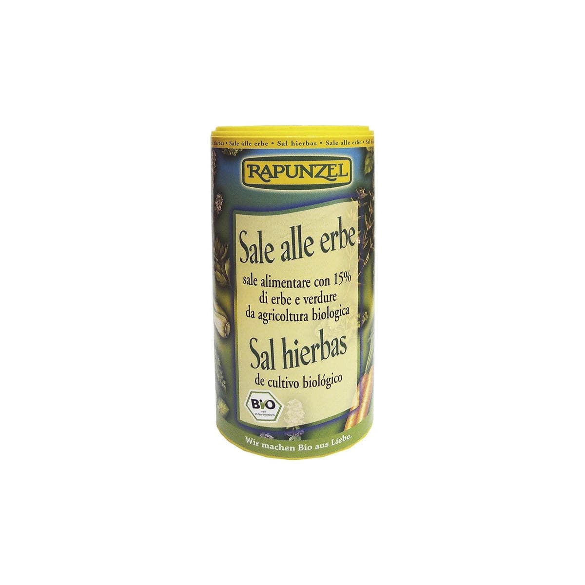 Sal con hierbas bio 125g Rapunzel