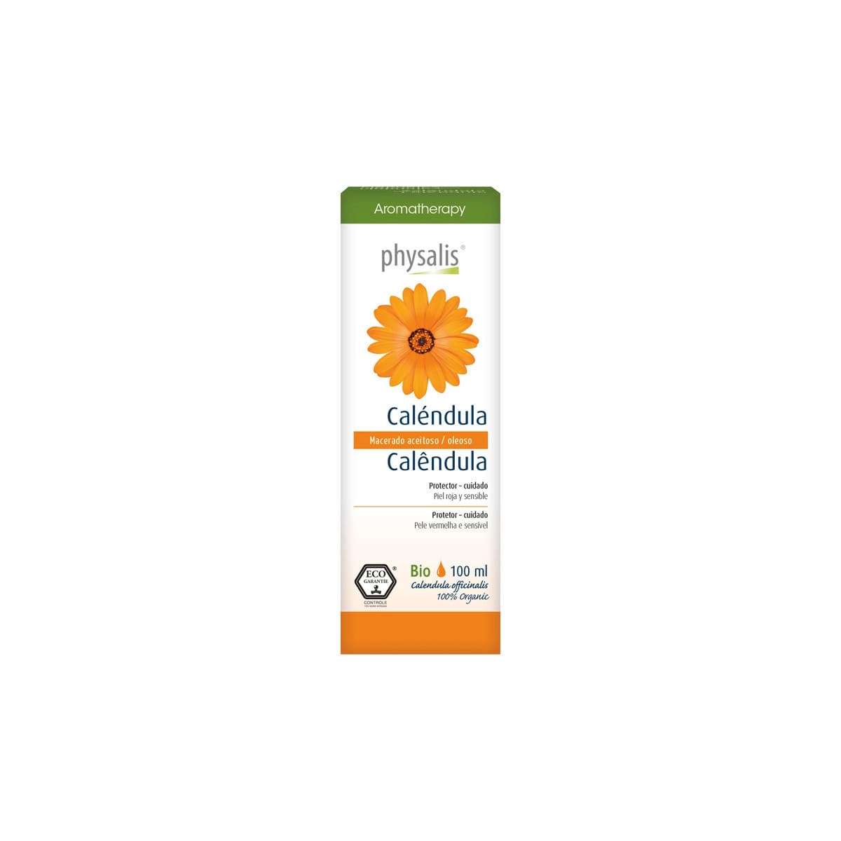 Aceite vegetal de Calendula Bio 100ml Physalis