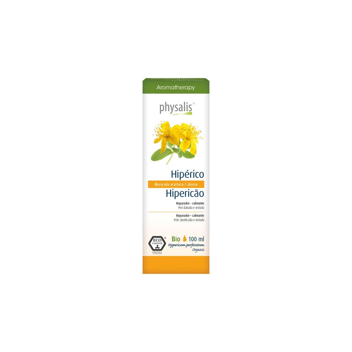 Aceite vegetal de Hiperico bio 100ml Physalis