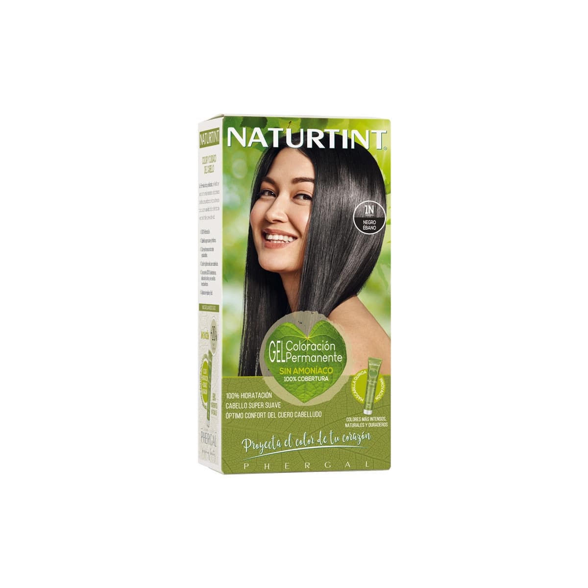 Tinte 1N Negro Ebano Naturtint