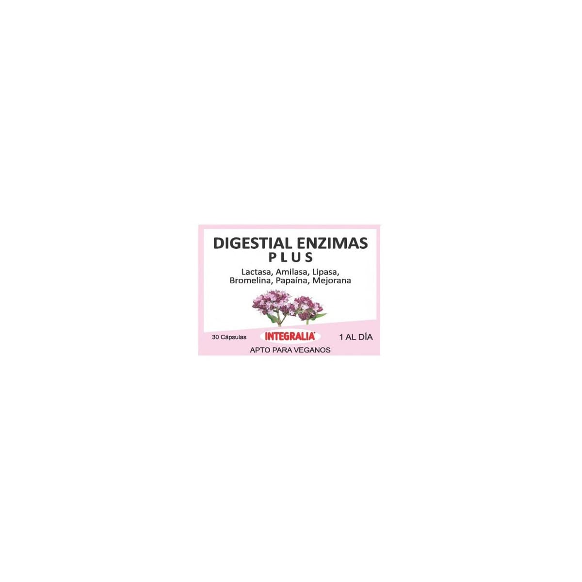 Digestial Enzimas Plus 30 capsulas Integralia