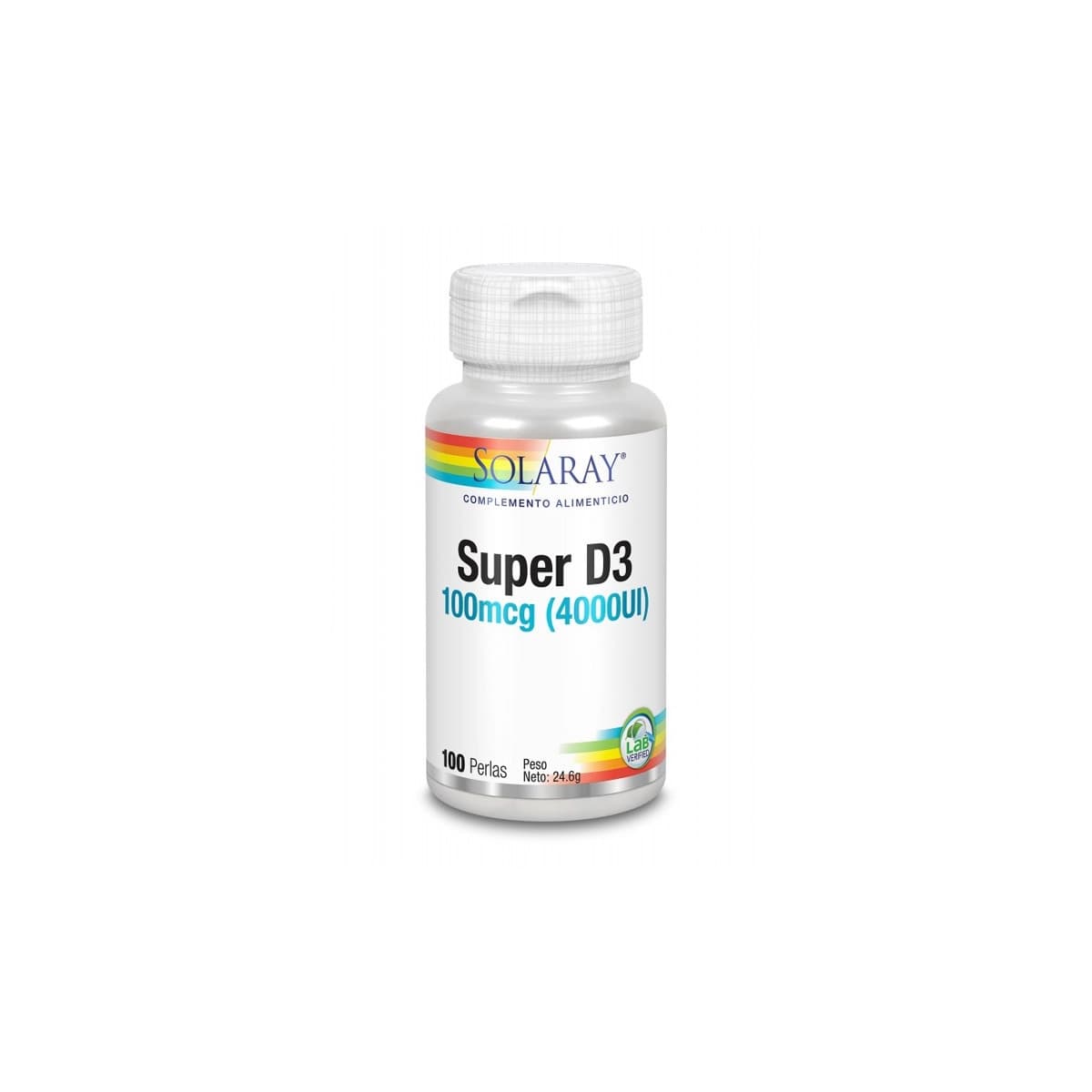 Super D3 4000UI 100 perlas Solaray