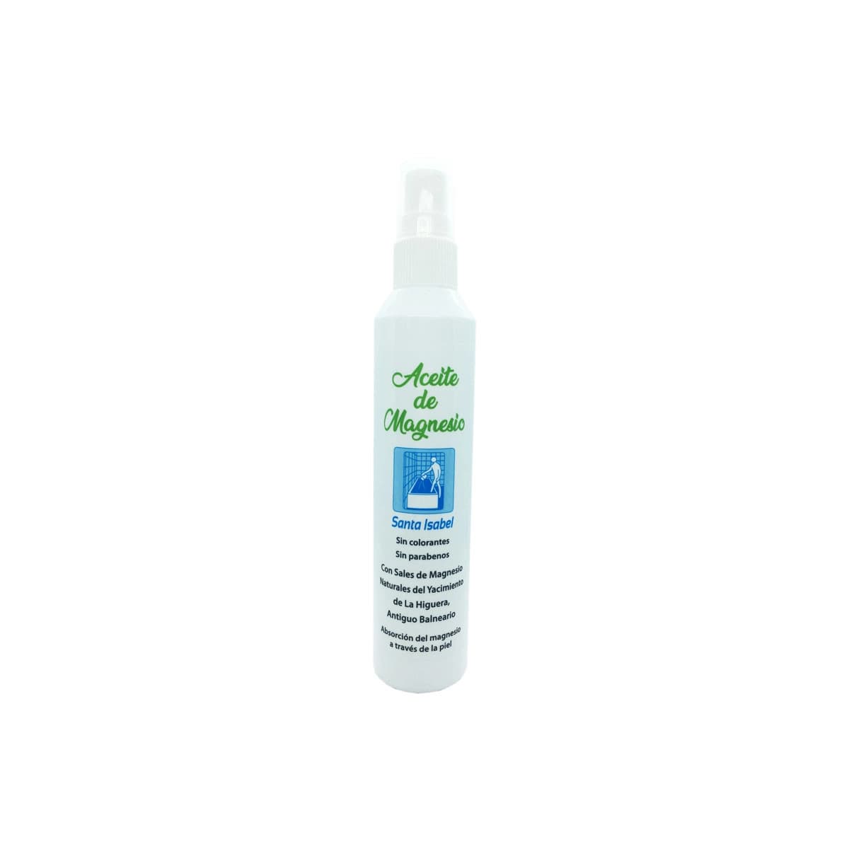 Aceite de Magnesio natural spray 125 ml Santa Isabel
