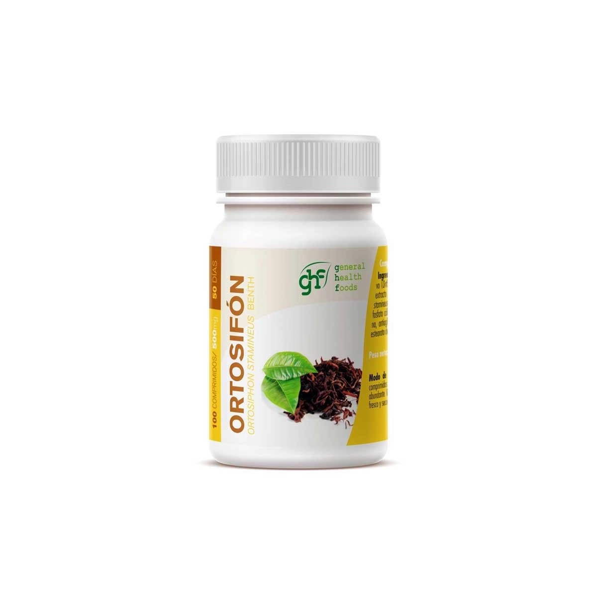 Ortosifon 500mg 100 comprimidos GHF