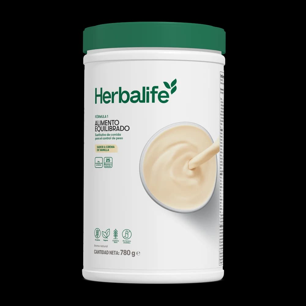 Fórmula 1 - Crema de vainilla - 30 raciones