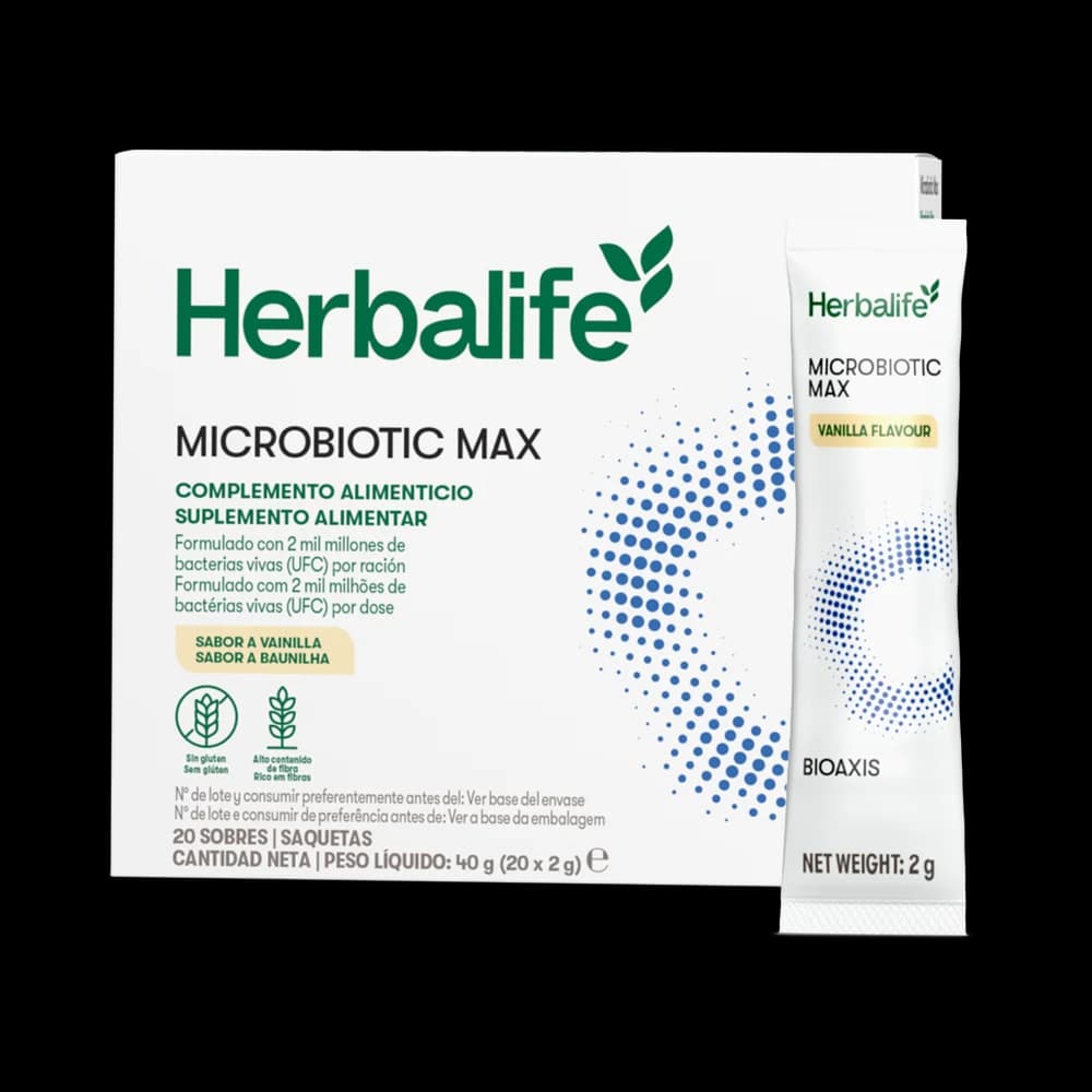 Microbiotic Max - Vainilla - 20 sobres